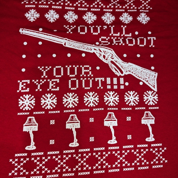 Christmas Story You'll Shoot Your Eye Out Tee 2X - Picture 5 of 5